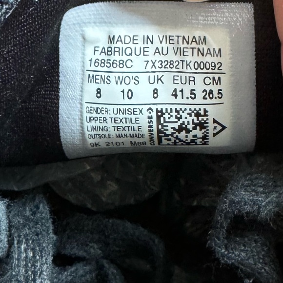 Converse Chuck Taylor All Star CX Low Top Size 8 - Picture 7 of 9